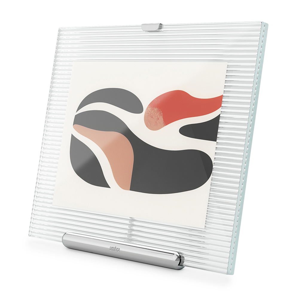 Фоторамка flute, 20х23 см, хром