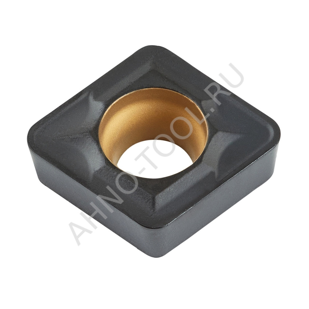 Пластина твердосплавная ISO CCMT060208-KMA ACK20E AHNO по чугуну, получистовая