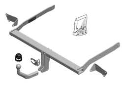 Фаркоп Brink (Thule) 600900 для Ford Mondeo (2014 - )(паспорт и сертификат в комплекте)(без электрики)