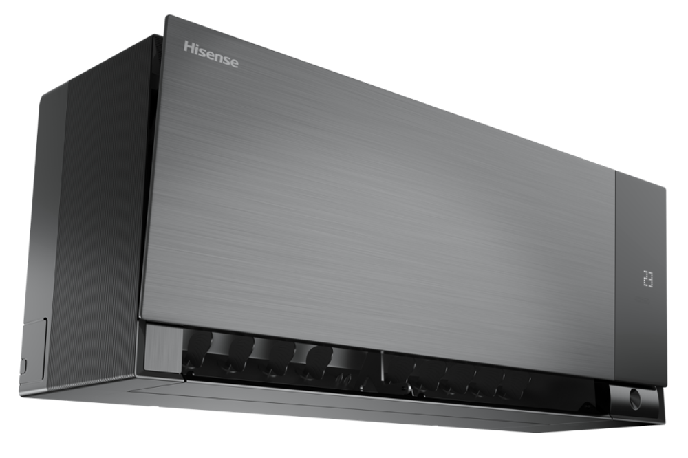 Инверторная сплит-система Hisense Sensation Slider Pro Carbon AS-10UW4RWMQK00(В), черный