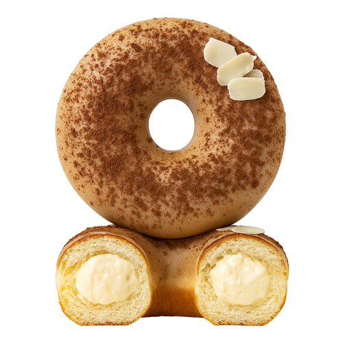 Пончики Ассорти 3(фисташка, тирамису, манго, кокос), 80 гр. 28 шт/кор