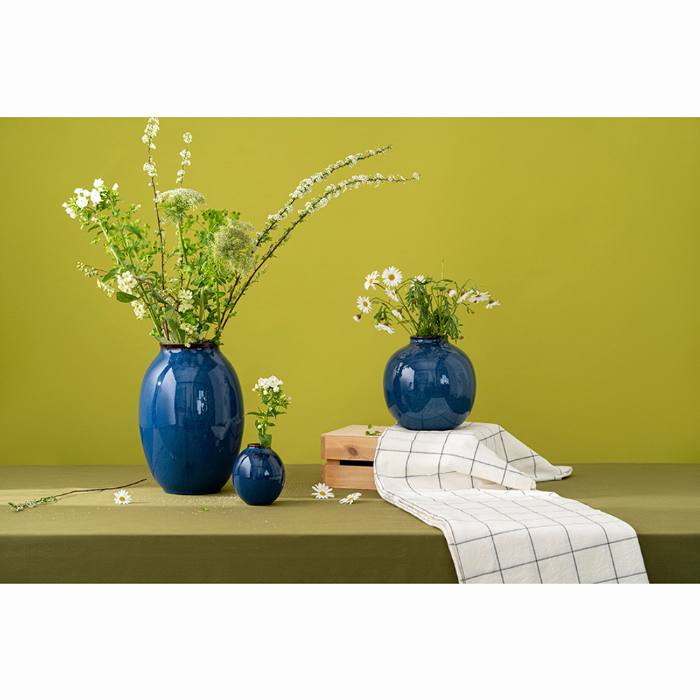 Ваза nature, 18 см, темно-синяя