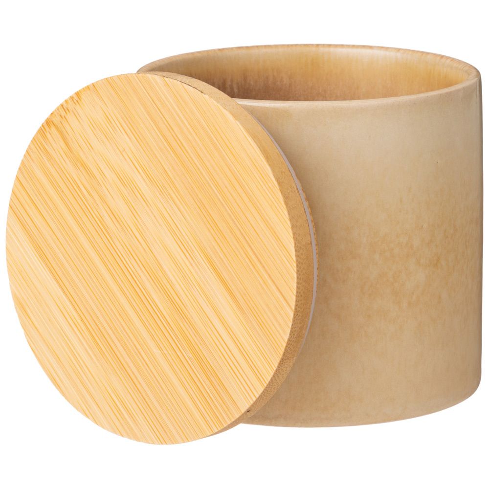 БАНКА ДЛЯ СЫПУЧИХ ПРОДУКТОВ 330 МЛ КОЛЛЕКЦИЯ "TRIANGLE COLLECTION" ЦВЕТ:КОФЕ С МОЛОКОМ МАЛ=6 МИН.П.