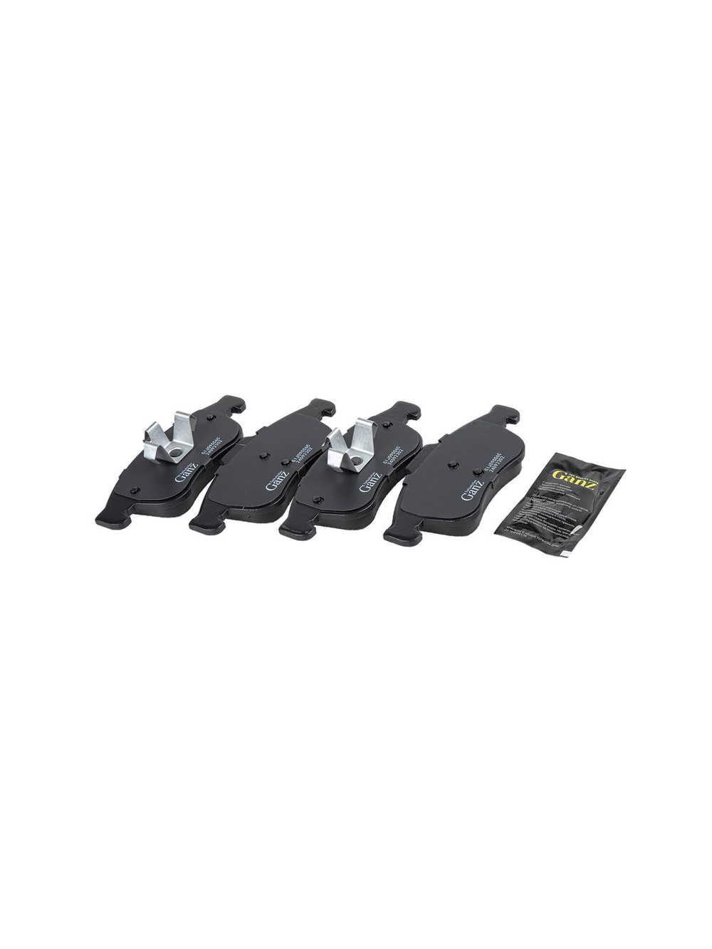 Колодки передние PRO-Line Ceramic RENAULT DUSTER 10-/FLUENCE 10-/MEGANE III 08- GANZ GIJ09006C