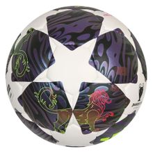 Мяч футзал. ADIDAS UCL Pro Sala JX9102, р.4, FIFA Quality Pro, 32п, ПУ, руч.сш, бело-фиолетовый