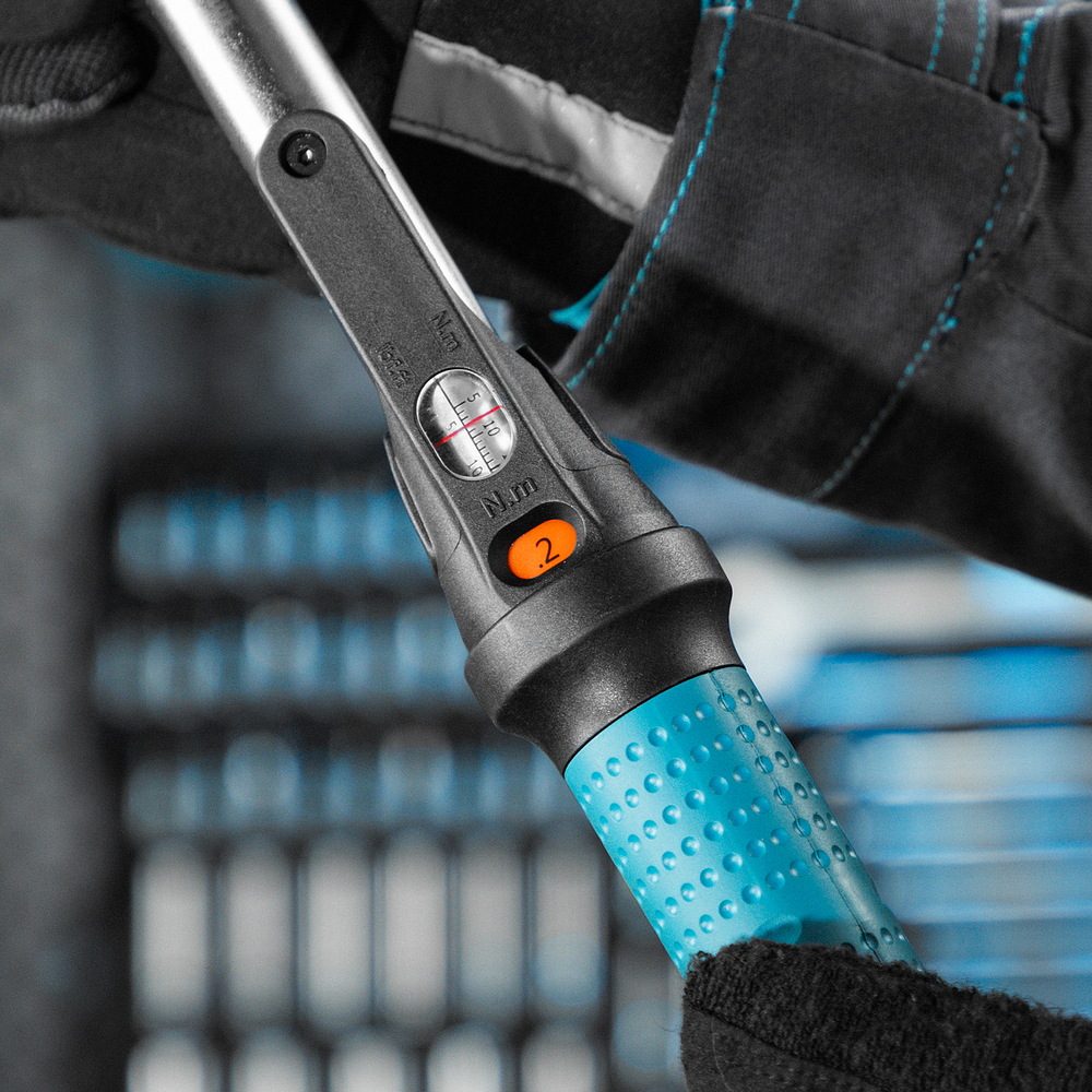 Ключ динамометрический, 5-25 Нм, 1/4", CrV Gross