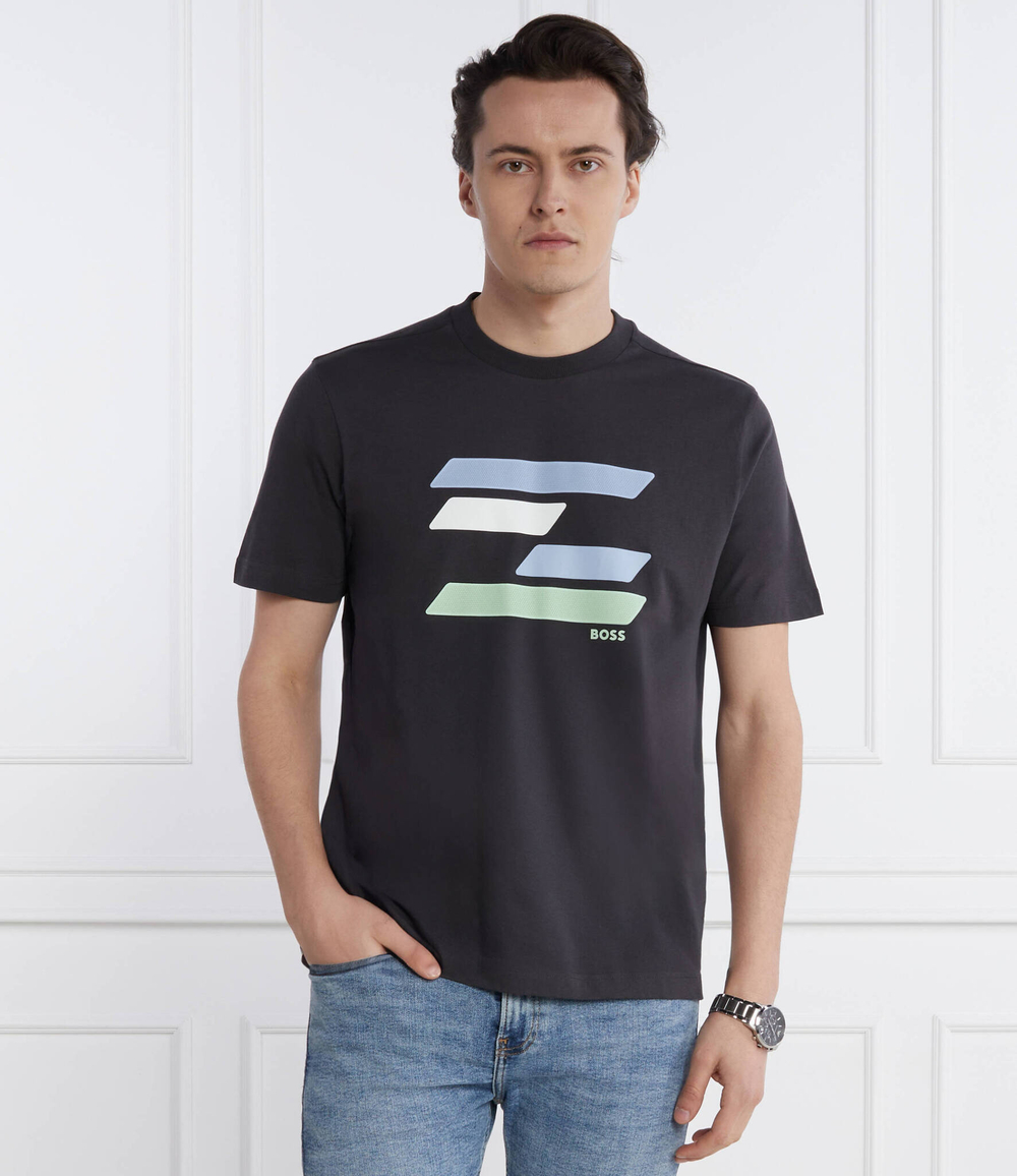 Футболка Tee 3 BOSS GREEN - графитовый(50513005)