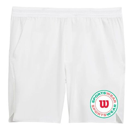 Теннисные шорты Wilson Tournament Pro Short 7" - bright white