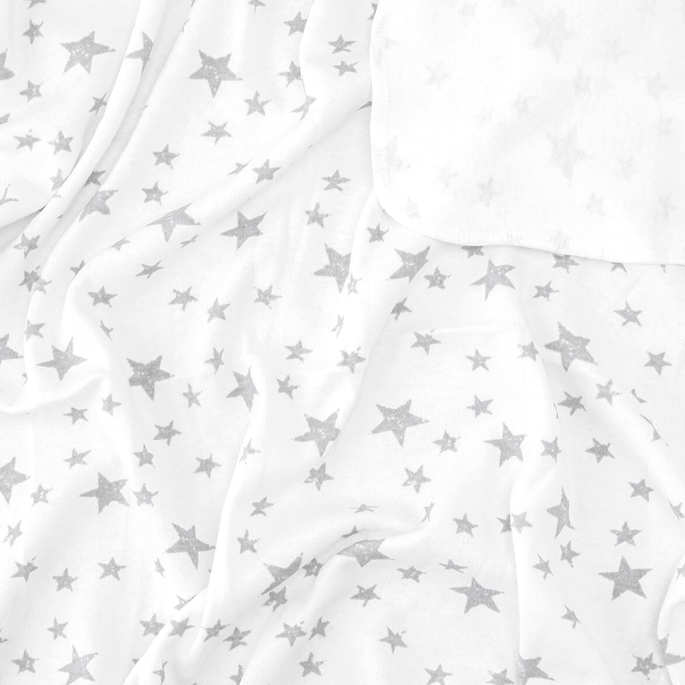 Сет из 2х пелёнок Mjölk Эвкалипт/Звёзды