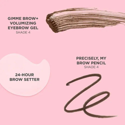 Benefit Lil' Brow Loves Mini Brow Set - Shade 4 Warm Deep Brown