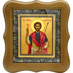 Валентин Доростольский Святой мученик. Икона на холсте.