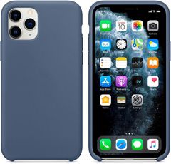 Силиконовый чехол Silicon Case Premium для iPhone 11 Pro Max (Alaskan Blue) 100% ORG