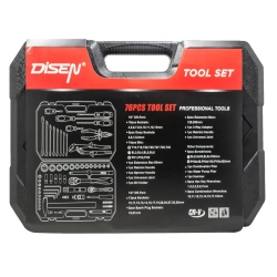 Набор инструментов 76пр.1/4''1/2''(6гр.)(4-32мм) DISEN DS-4772-5