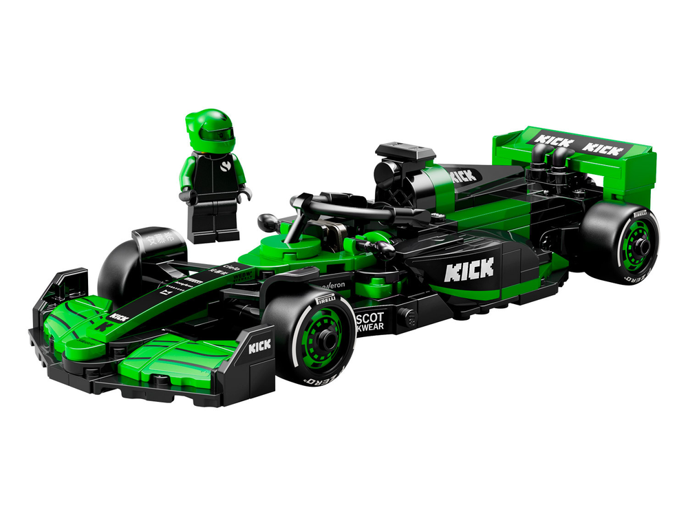 LEGO Speed Champions 77247 «KICK Sauber F1 Team C44» — гоночный суперкар