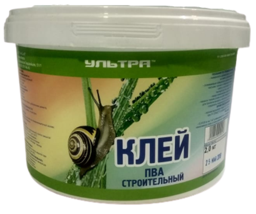 Клей ПВА строительный 1кг по 12 Химгест