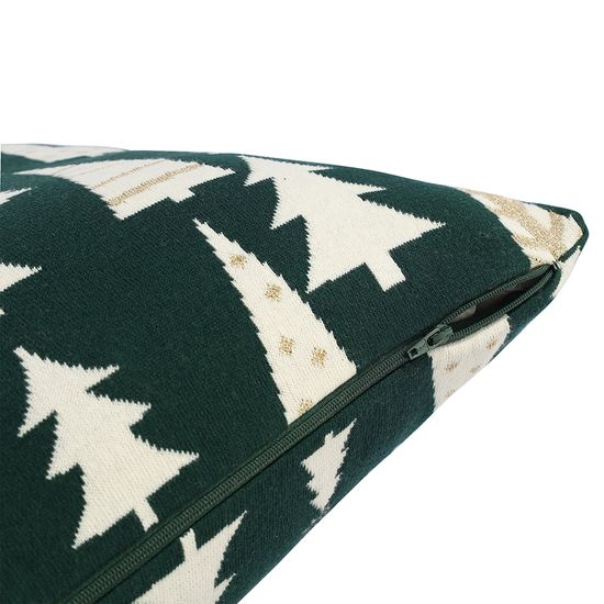 Подушка вязаная с новогодним рисунком whitewood из коллекции new year essential, 45x45 см