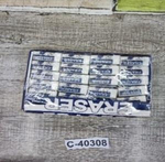 Ластик белый 4,1*1,7*0,9 см, в инд. уп. с шк