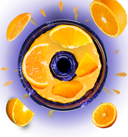 Space Smoke Basic - Orange Clouds (125г)