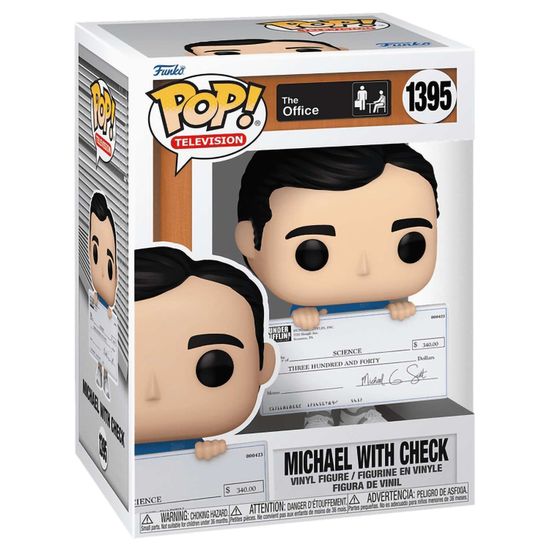 Фигурка Funko POP! TV The Office Michael with Check (1395) 65760 / Фигурка Фанко ПОП! по мотивам сериала "Офис", Майкл Скотт