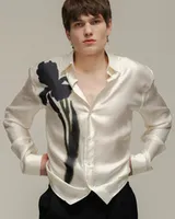 Шелковая рубашка 