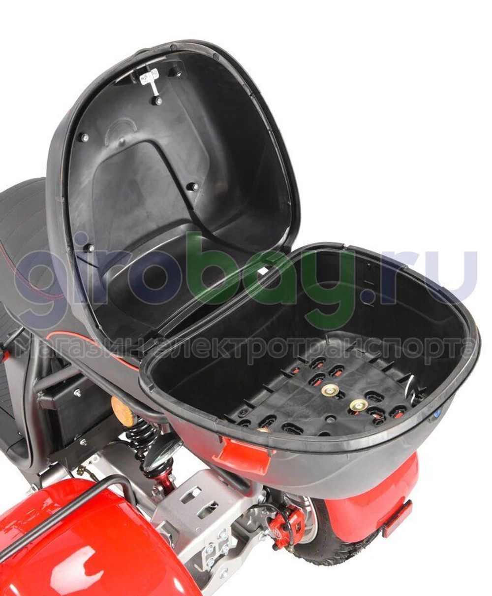 Электроскутер WHITE SIBERIA IKRA 5000w - (Красный) фото 22 фото №24