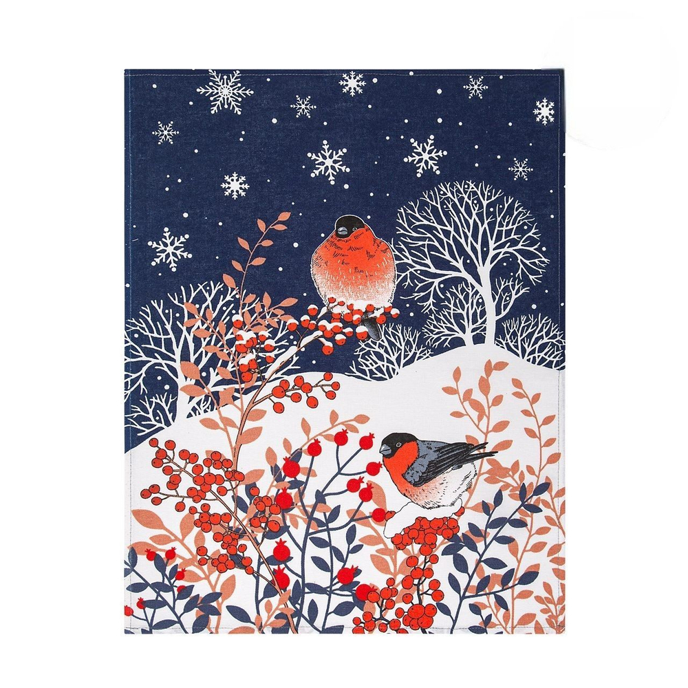 Набор кухонных полотенец, 3 шт , 45х60 см , рогожка