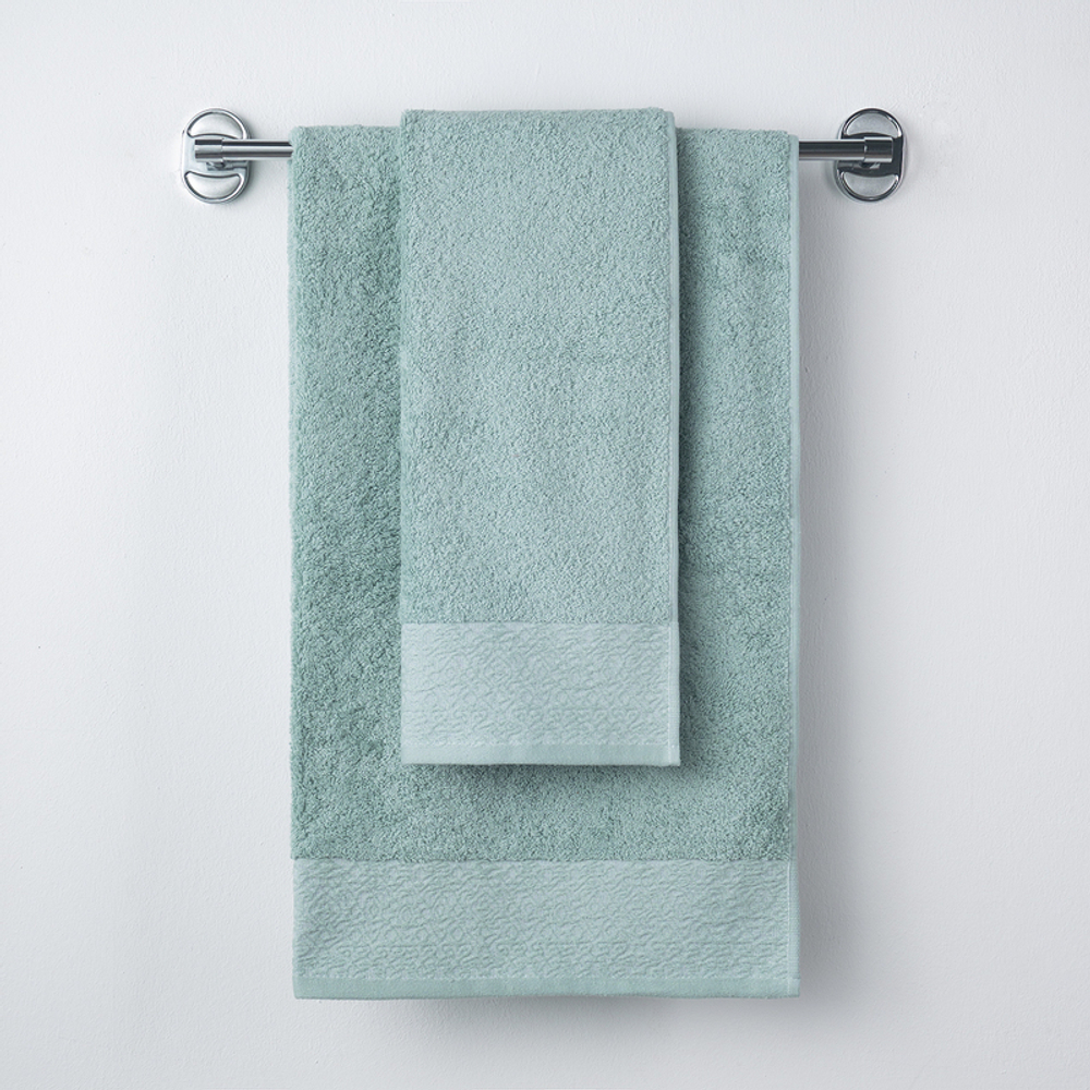 Полотенце махровое Мадонна 50х90 морская волна