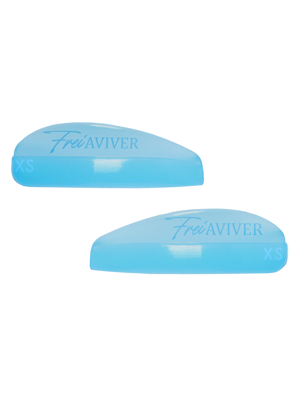 FreiAVIVER Набор силиконовых валиков глянец ЛИФТ (голубой), 4 пары
