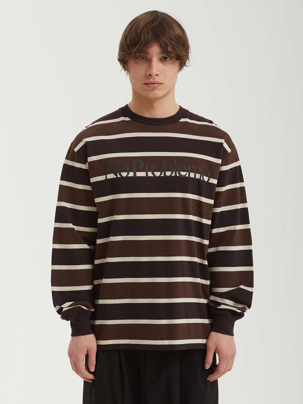 Мужской Лонгслив No Problemo Striped