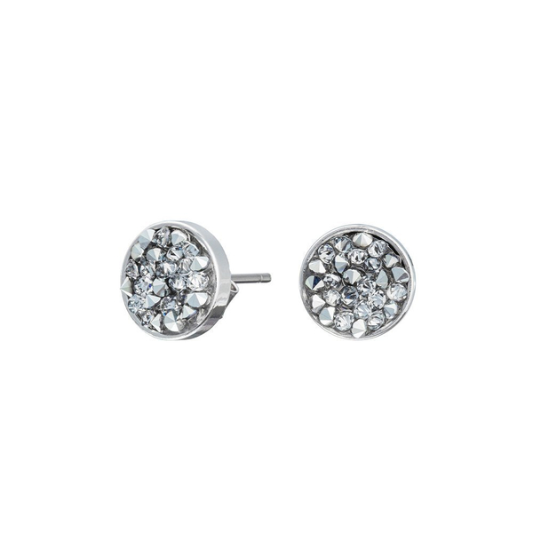 Серьги пусеты Fiore Luna CAL 10 мм A2003SW-E01.1 BW/S