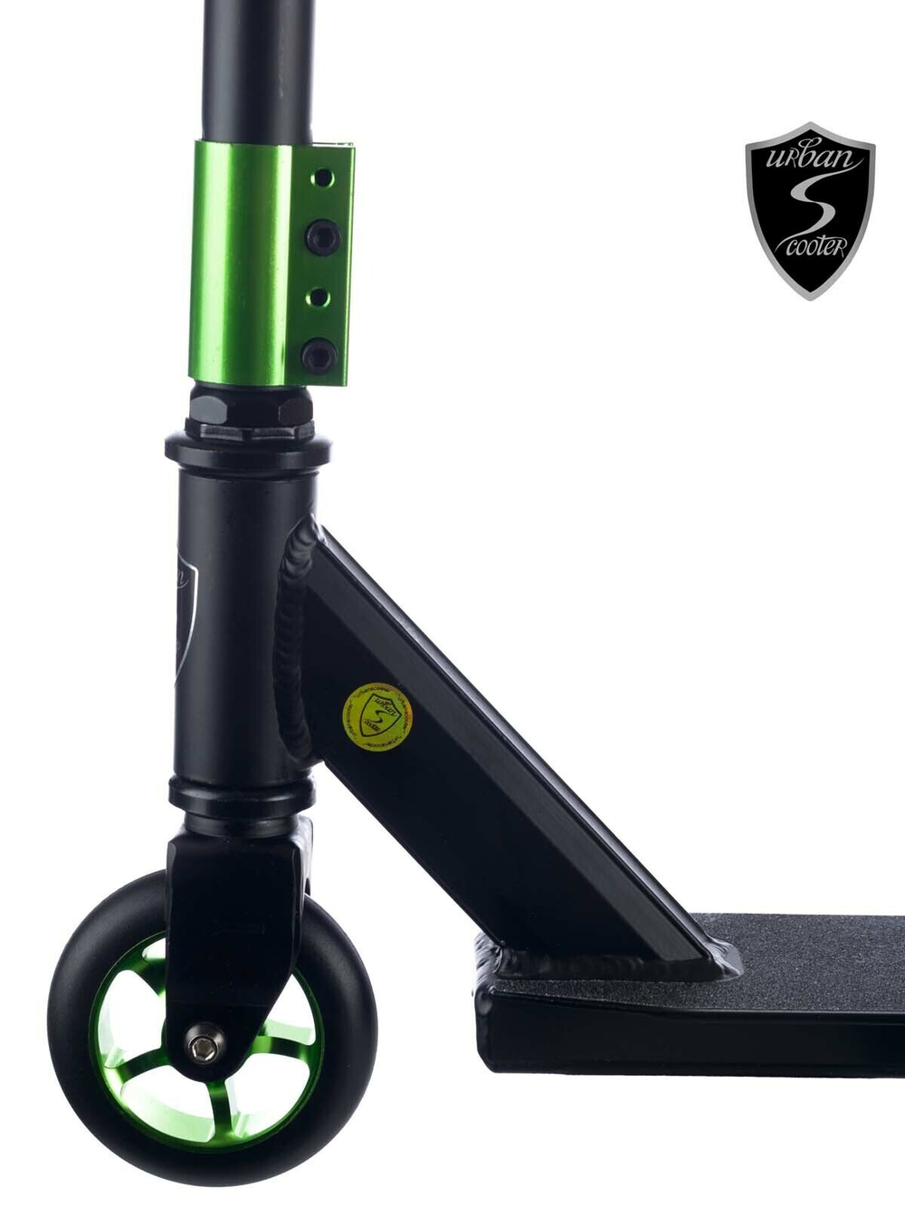 Трюковой самокат Urban Scooter Wave зеленый