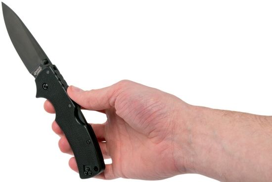 Складной нож Cold Steel 58B American Lawman c клинком из стали CPM-S35VN, рукоять G10