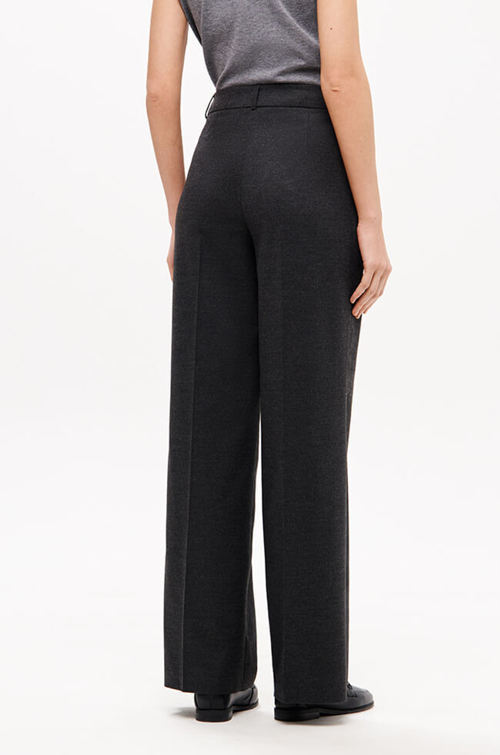 31198 Брюки женские (темно-серый)