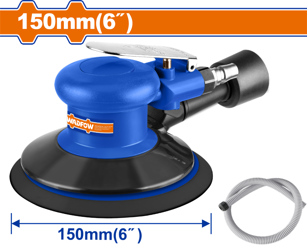 Шлифовальная машина эксцентриковая пневматическая WADFOW WAT2505 150 мм