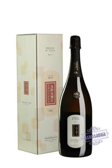 Adriano Adami Bocsco Di Gica Procecco Superiore in a giftbox. 1,5 l.
