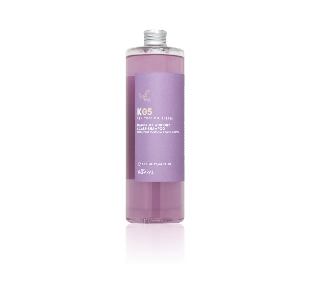 Шампунь KAARAL K05 Dandruff and Oily Scalp Shampoo от перхоти для жирной кожи головы - 500 мл.