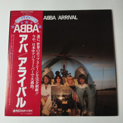 Винтажная виниловая пластинка LP ABBA АББА Arrival Прибытие (Japan 1978) (Red Obi)