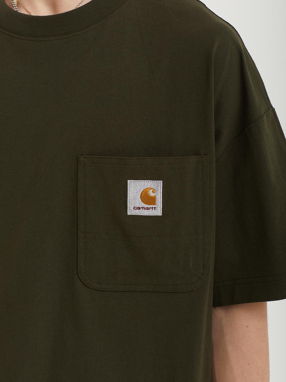 Мужская Футболка Classic Work Pocket