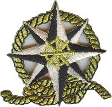 Нашивка Роза ветров