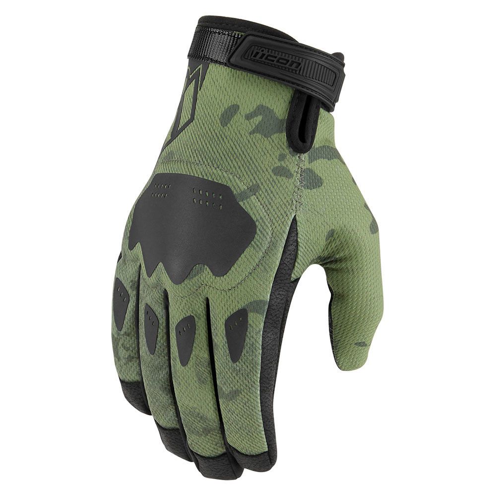 Hooligan CE Gloves / Зеленый Камуфляж