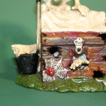 Коллекционная копилка — скульптура — «Веселый скелет»