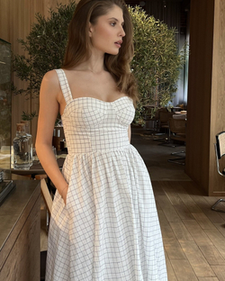 САРАФАН С КОРСЕТНОЙ ЧАШКОЙ