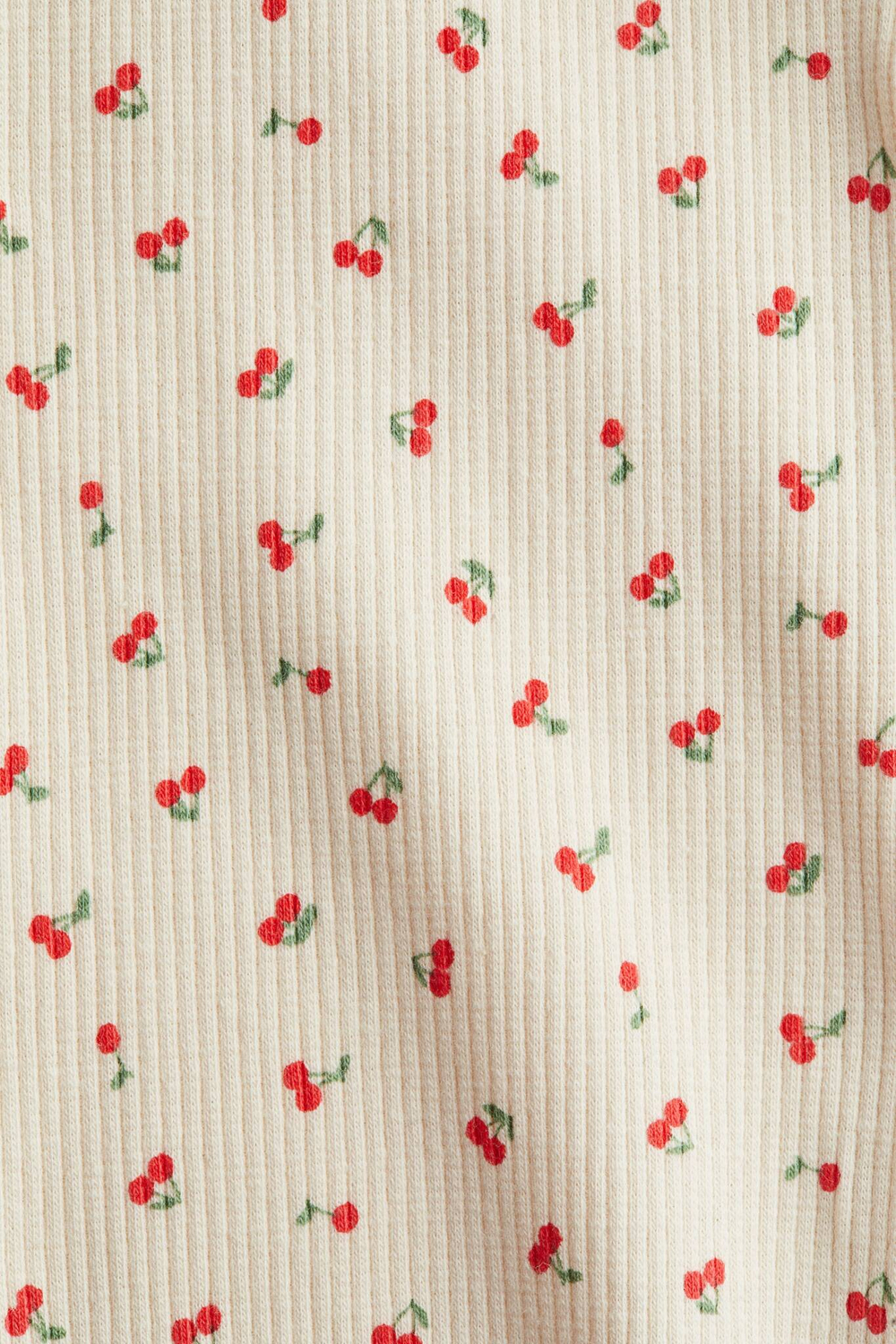 H&M Хлопковые легинсы-клеш, кремовый