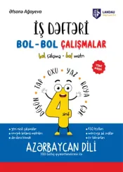 4-cü sinif İş dəftəri. Bol-bol çalışmalar. Azərbaycan dili