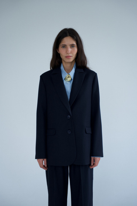 Пиджак однобортный из шерсти 100%