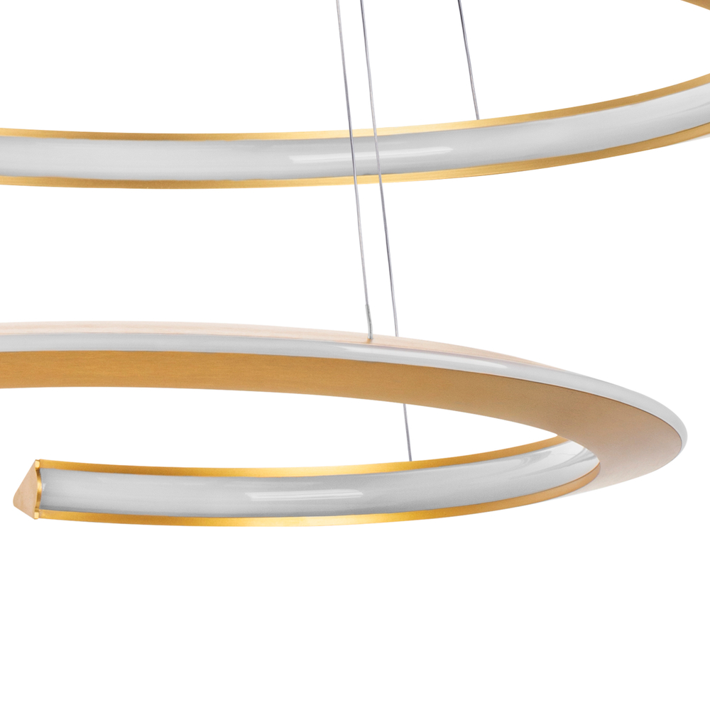 814223 Люстра VIRATA LED 58W 2900LM ЗОЛОТО 3000K