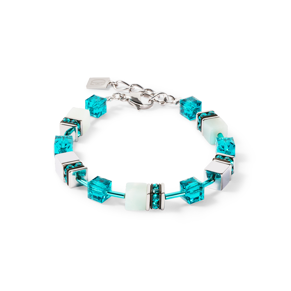 Браслет Coeur de Lion Dark Green-Silver 4010/30-0548