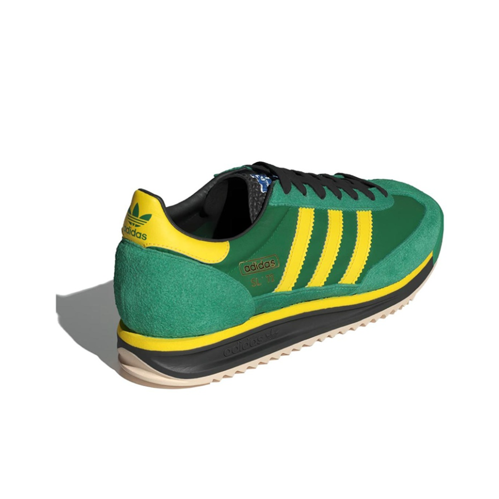 Кроссовки Adidas Originals SL 72 'Green Yellow' IG2133