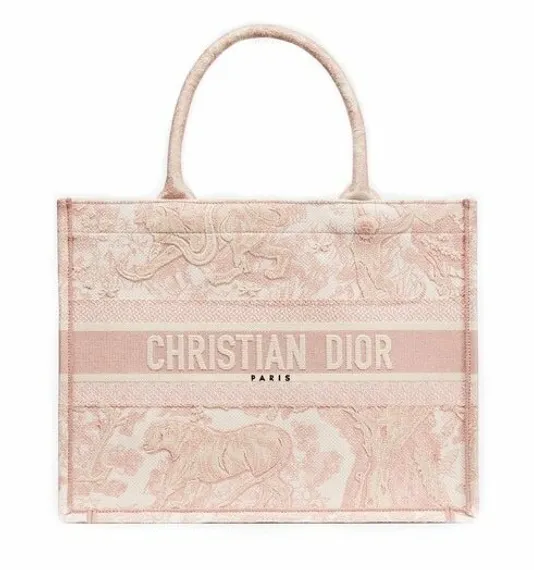 Сумка Dior Book Tote, модель большого формата, розовый