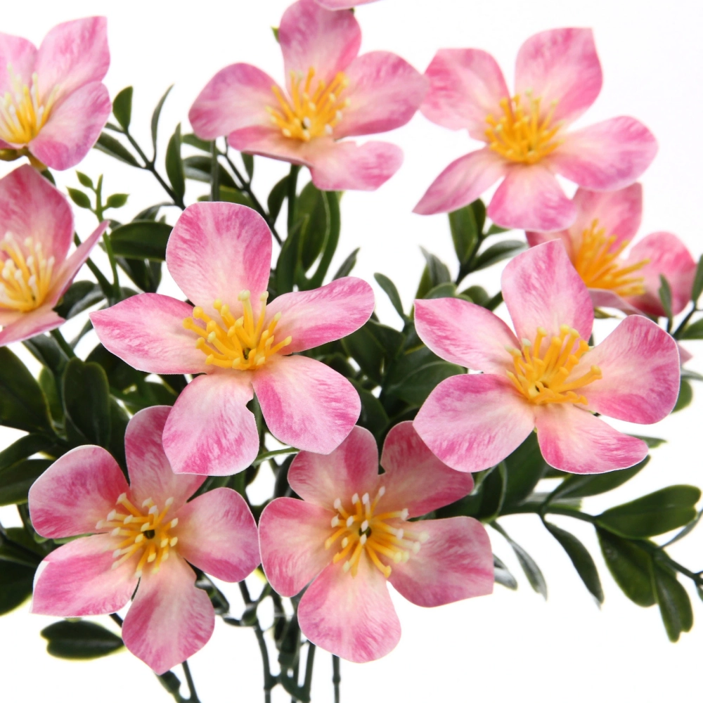 Искусственные цветы «Волшебство лета» 30см Лютики 10 цветков розовые